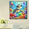 Cute Turtle Diamond Painting Kit for Adults, Sea Turtle Diamond Art Kits for Beginners, Full Drill Round Gem Art Diamond Painting for Home Wall Decor Gift 14x14inch